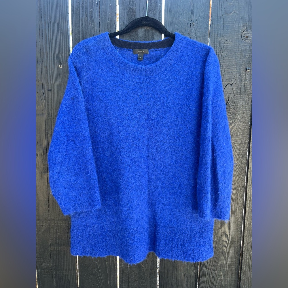 J. Crew Vibrant Blue Sweater